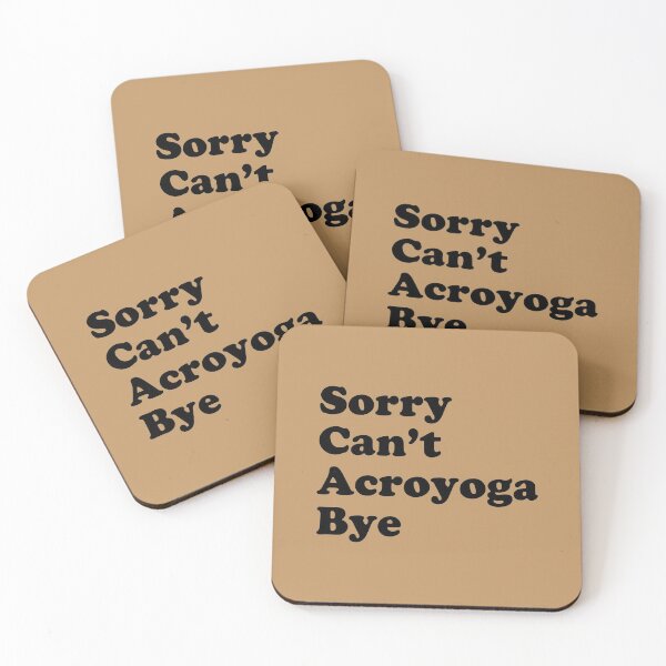Item preview, Acroyoga Funny Saying designed and sold by CuteDesigns1.