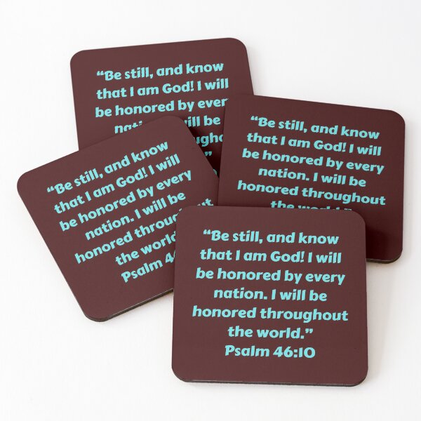 Item preview, Bible Verse Psalm 46:10 designed and sold by Prayingwarrior.