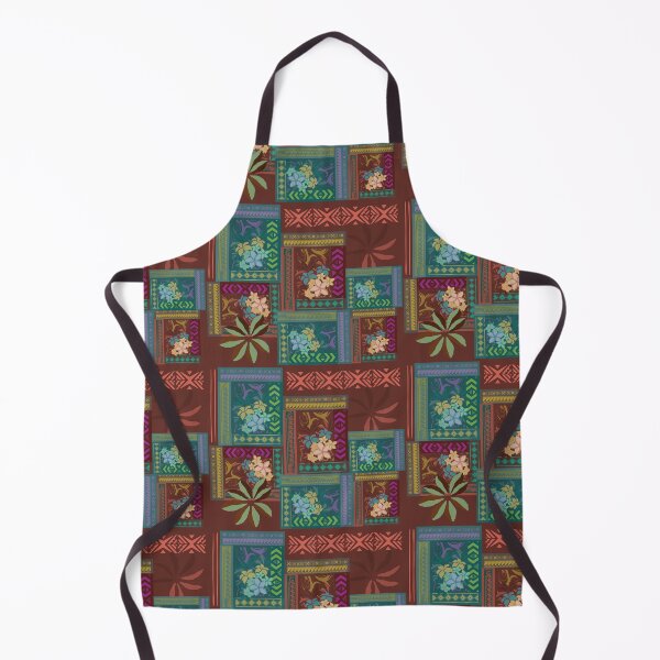 Item preview, Hawaiian - Samoan Green Art Board Patchwork designed and sold by sunnthreads.
