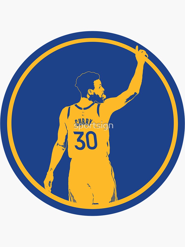 Stephen Curry - Golden State Warriors Sticker for Sale by On