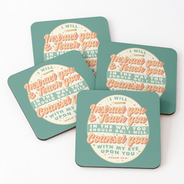 Item preview, Psalm 32:8 Teachers designed and sold by garmentoffaith.