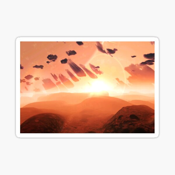 Saharan Sunset - NMS Sticker