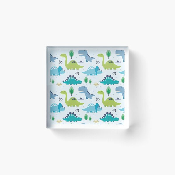 Item preview, Childish Dinosaur Seamless Pattern, Dinosaur Seamless Pattern Design designed and sold by graphic-genie.