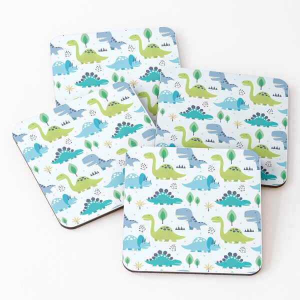 Item preview, Childish Dinosaur Seamless Pattern, Dinosaur Seamless Pattern Design designed and sold by graphic-genie.