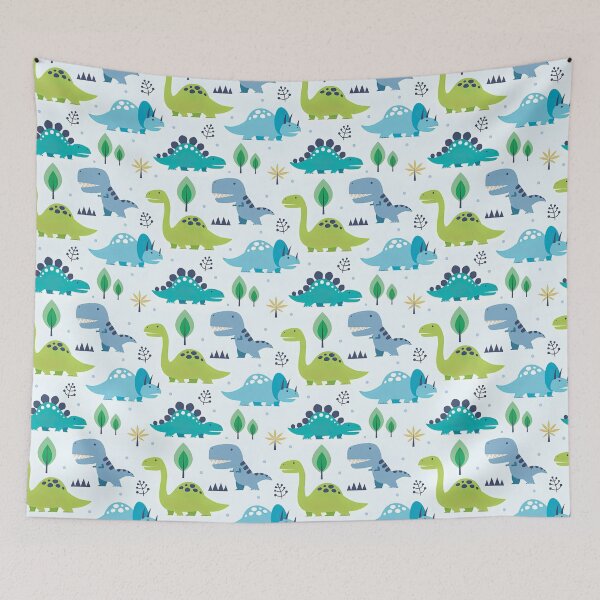 Item preview, Childish Dinosaur Seamless Pattern, Dinosaur Seamless Pattern Design designed and sold by graphic-genie.