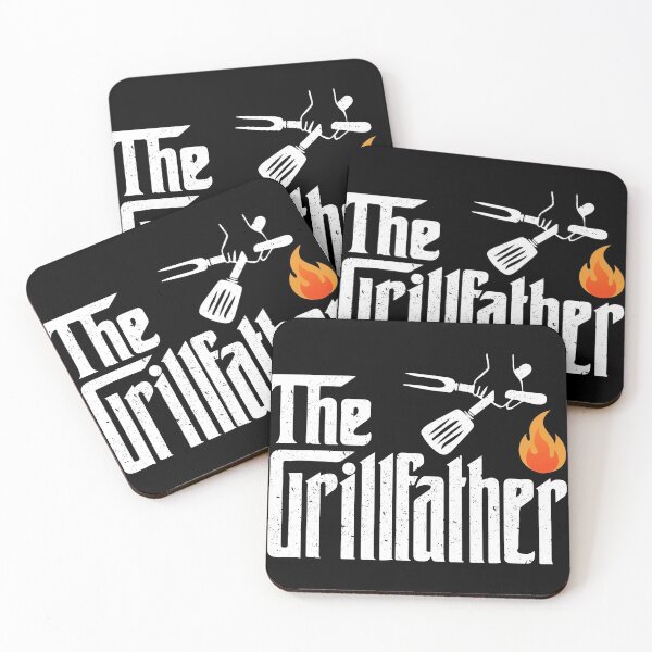 Item preview, the grillfather apron designed and sold by cat poe.