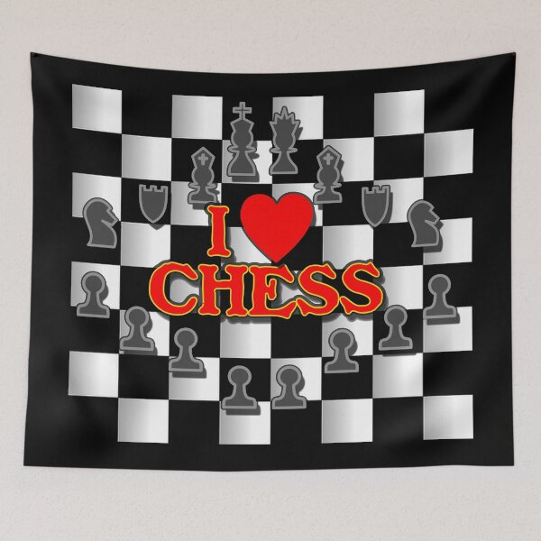 Item preview, I Love Chess designed and sold by ronnieyoung.