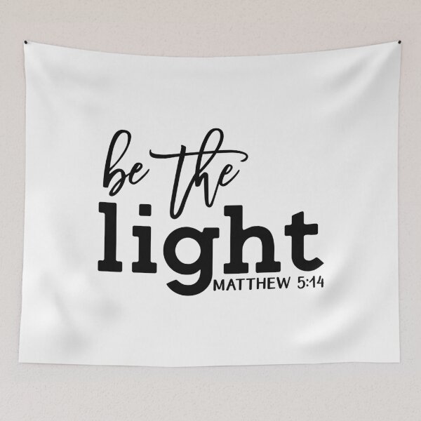 Item preview, Christian Quote - Be The Light designed and sold by ChristianLife.
