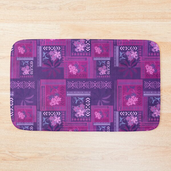 Item preview, Hawaiian - Samoan Violet Art Board Patchwork designed and sold by sunnthreads.