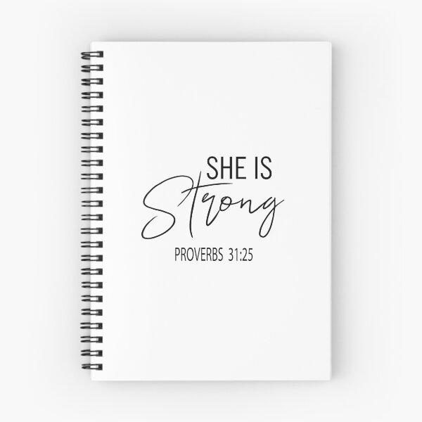 Item preview, Christian Quote - She Is Strong designed and sold by ChristianLife.