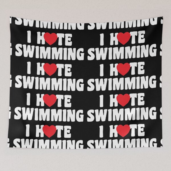 Item preview, I Hate Love Swimming designed and sold by ghan19.