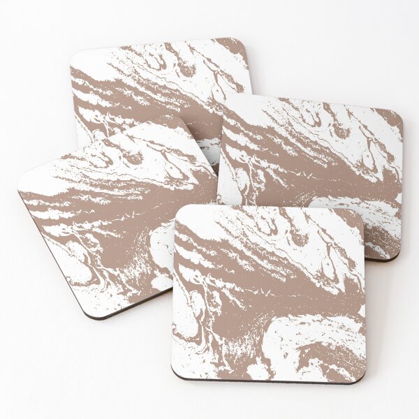 Item preview, Mocha Marble Pour designed and sold by StyledByKulture.