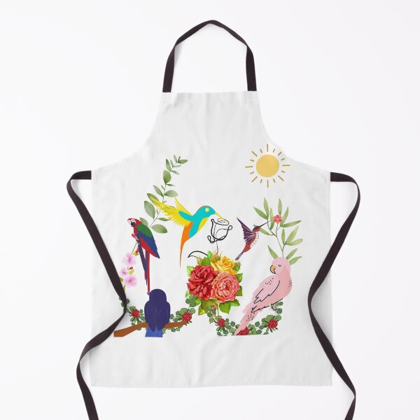 Item preview, floral Graphic Tee flower and birds designed and sold by JOY STORE 45.