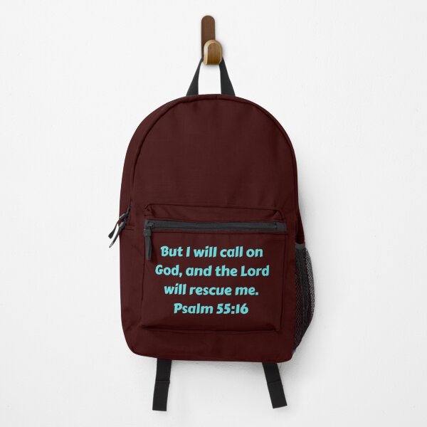 Artikelvorschau, Bible Verse Psalm 55:16 entworfen und verkauft von Prayingwarrior.