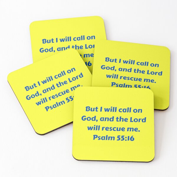 Item preview, Bible Verse Psalm 55:16 designed and sold by Prayingwarrior.