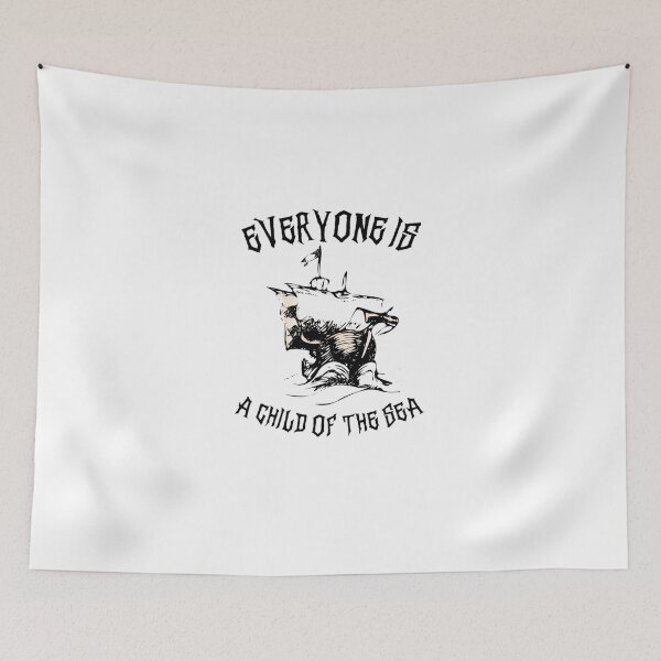 Item preview, Everyone is a child of the sea Premium Scoop designed and sold by EckhardtBusch.