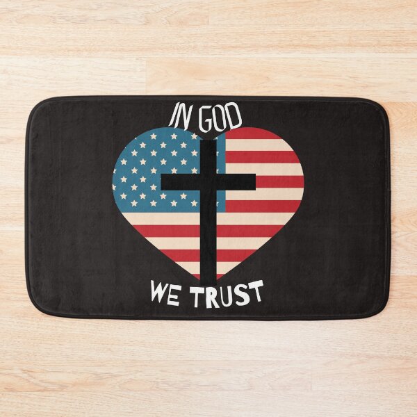 Item preview, In God We Trust Heart 4th of July Patriotic Flag Christian T-Shirt designed and sold by SukanyaShop.