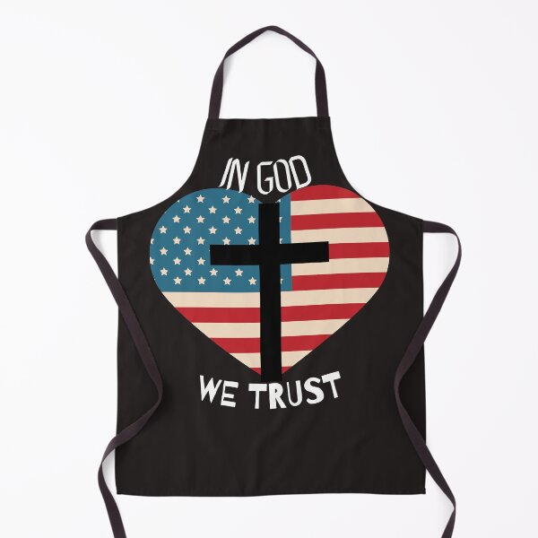 Item preview, In God We Trust Heart 4th of July Patriotic Flag Christian T-Shirt designed and sold by SukanyaShop.