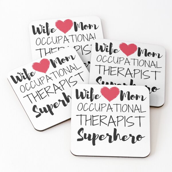Item preview, wife mom Occupational Therapist superhero designed and sold by ThebestArtshop.