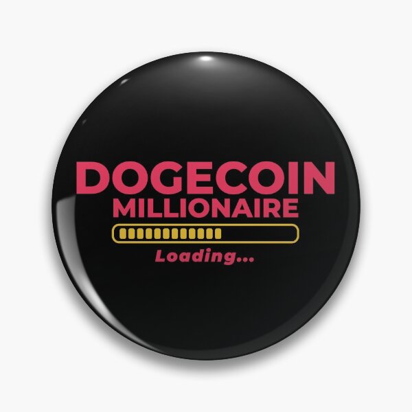 Item preview, Dogecoin millionaire loading designed and sold by idrawwhatifeel.