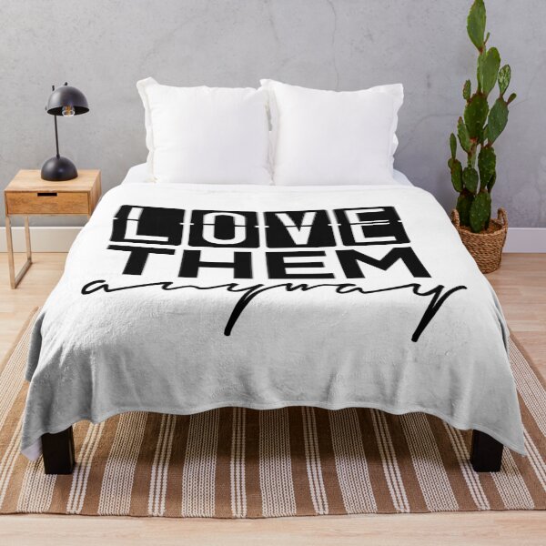 Item preview, Christian Quote - Love Them Anyway designed and sold by ChristianLife.