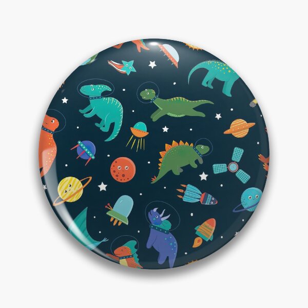 Item preview, Astro Dinosaur Seamless Pattern, Dinosaur Seamless Pattern Design designed and sold by graphic-genie.