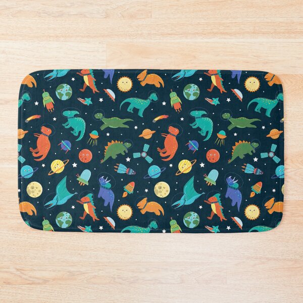 Item preview, Astro Dinosaur Seamless Pattern, Dinosaur Seamless Pattern Design designed and sold by graphic-genie.