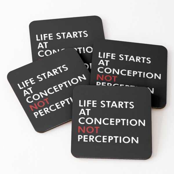 Item preview, Life Starts At Conception designed and sold by ArousedKnot.