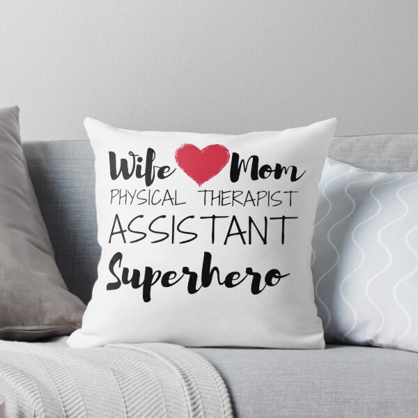 Item preview, wife mom Physical Therapist Assistant  superhero designed and sold by ThebestArtshop.