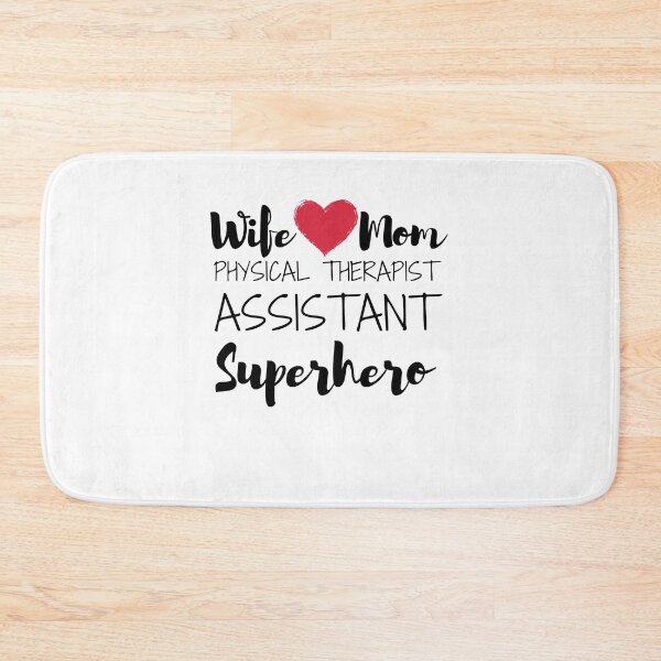 Item preview, wife mom Physical Therapist Assistant  superhero designed and sold by ThebestArtshop.