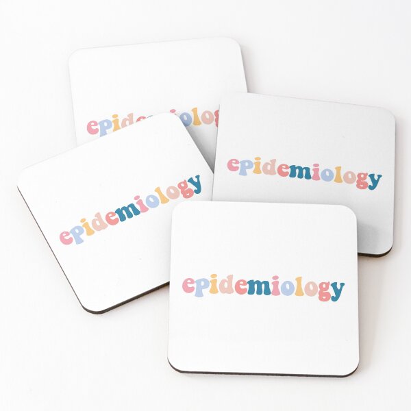 Item preview, Epidemiology typography designed and sold by flatbrownbread.