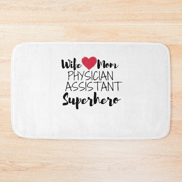 Item preview, wife mom Physician Assistant  superhero designed and sold by ThebestArtshop.