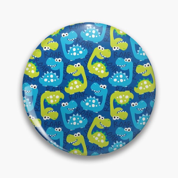 Item preview, Childish Dinosaur Seamless Pattern, Dinosaur Seamless Pattern Design designed and sold by graphic-genie.