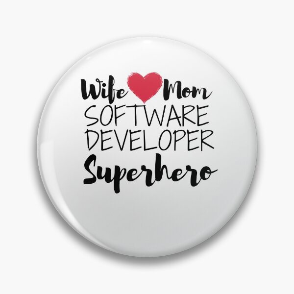Item preview,  wife mom Software Developer  superhero designed and sold by ThebestArtshop.