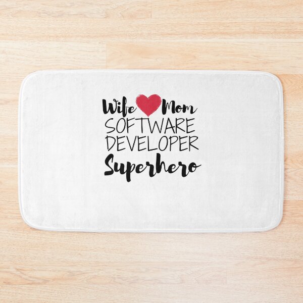 Item preview,  wife mom Software Developer  superhero designed and sold by ThebestArtshop.