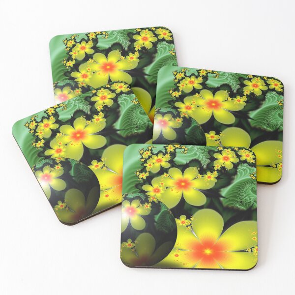 Item preview, Summer Breeze Floral Marble Abstract designed and sold by Junior's Digital Designs.