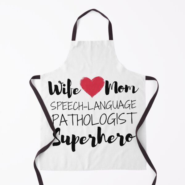 Item preview, wife mom Speech-Language Pathologist superhero designed and sold by ThebestArtshop.
