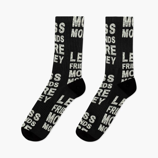 Item preview, Less Friends More Money designed and sold by itsokaybyme.