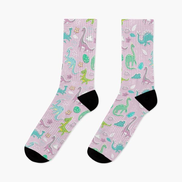 Item preview, Pink Dinosaur Seamless Pattern, Dinosaur Seamless Pattern Design designed and sold by graphic-genie.