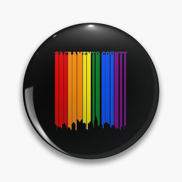Item preview, Sacramento County California LGBTQ Gay Lesbian Pride T-Shirt designed and sold by nutallrosario.