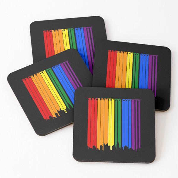 Item preview, Sacramento County California LGBTQ Gay Lesbian Pride T-Shirt designed and sold by nutallrosario.