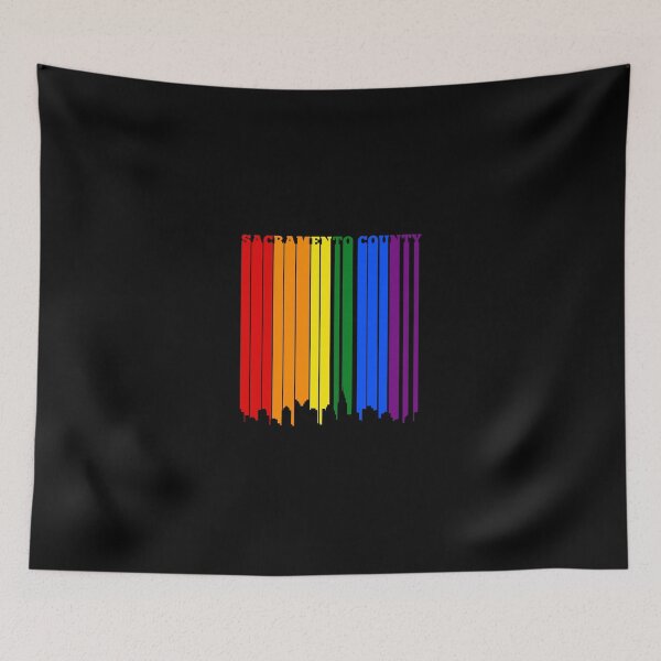 Item preview, Sacramento County California LGBTQ Gay Lesbian Pride T-Shirt designed and sold by nutallrosario.