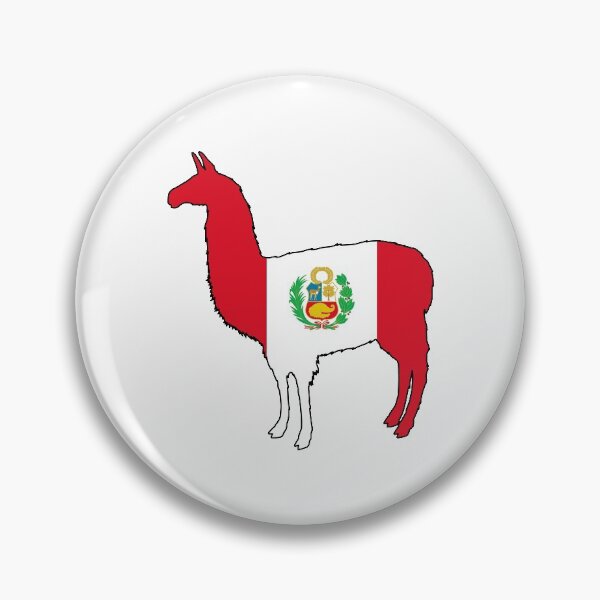Item preview, Llama Peru Flag designed and sold by designandclouds.