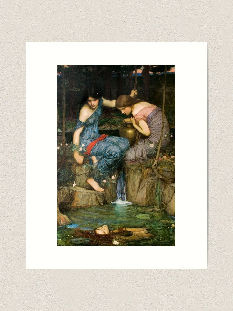 Nymphs Finding The Head Of Orpheus - John William Waterhouse