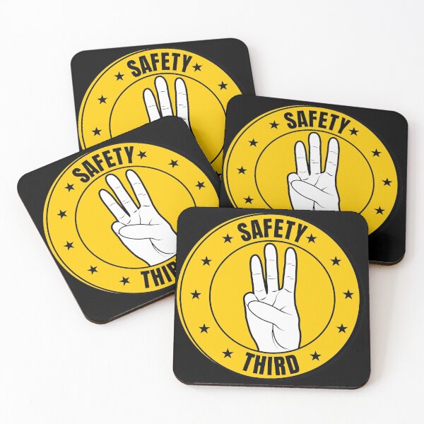 Item preview, Safty third Stickers - 4th july designed and sold by DahiyaTees.