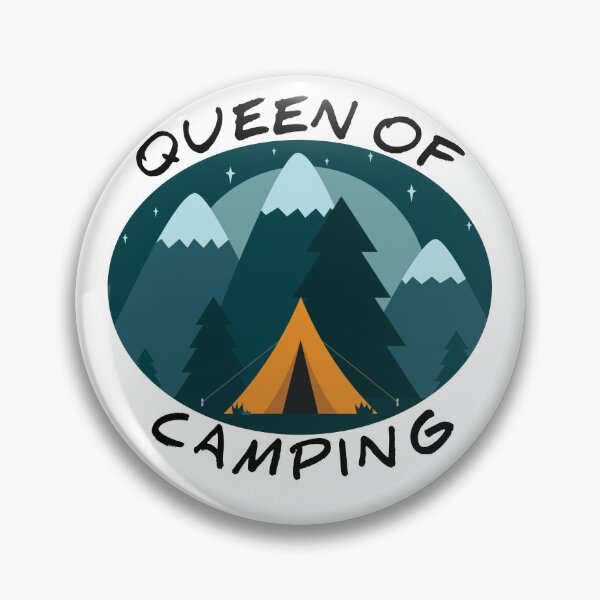 Item preview, Queen of camping - Camping trip lovers, Camp gifts, camping gifts designed and sold by ritach11.