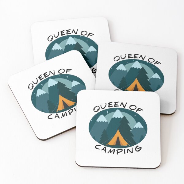 Item preview, Queen of camping - Camping trip lovers, Camp gifts, camping gifts designed and sold by ritach11.