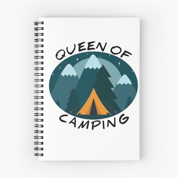 Item preview, Queen of camping - Camping trip lovers, Camp gifts, camping gifts designed and sold by ritach11.