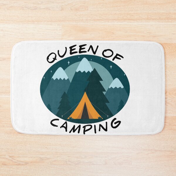 Item preview, Queen of camping - Camping trip lovers, Camp gifts, camping gifts designed and sold by ritach11.