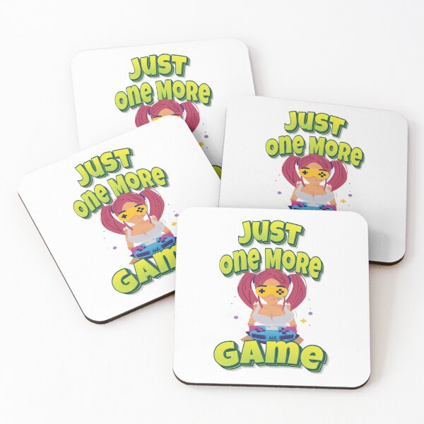 Item preview, Just One More Game designed and sold by WordsGamersUse.